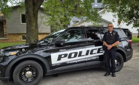 Sergeant Bluck honored after three decades of service in Alpena
